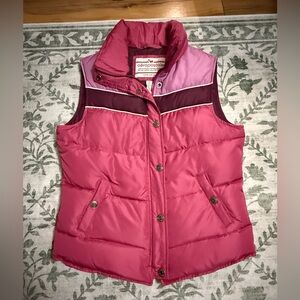 Aeropostale Magenta Puffer Vest